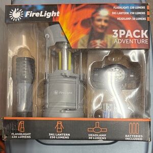 FireLight 3-Pack Adventure Lighting Set